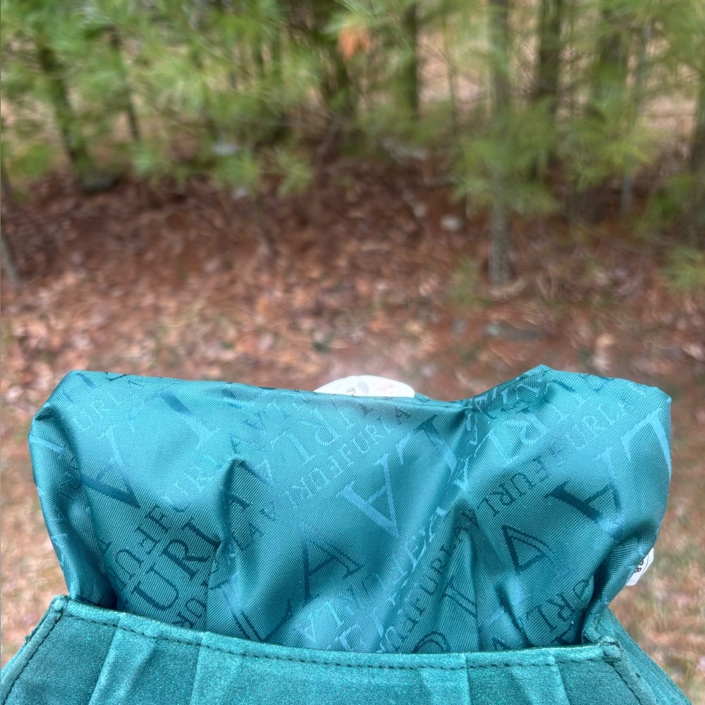 Furla Suede Leather Shoulder Bag - Picture 9 of 17